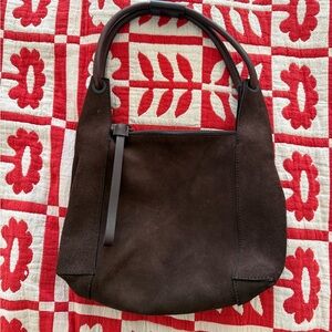 Vintage Gucci Brown Suede “Hobo Bag” Handbag